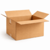 Caja de cartón 60x40x40 abierta Caja de cartón 60x40x40 cm abierta con solapas para envíos