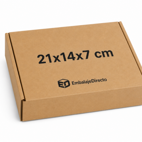 Caja kraft para empanadillas 25x25x5 cm Caja para empanadillas 25x25x5 cm en cartón kraft