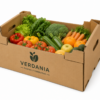 Caja hortofrutícola personalizada con impresión llamativa Caja personalizada para frutas y verduras con impresión a color