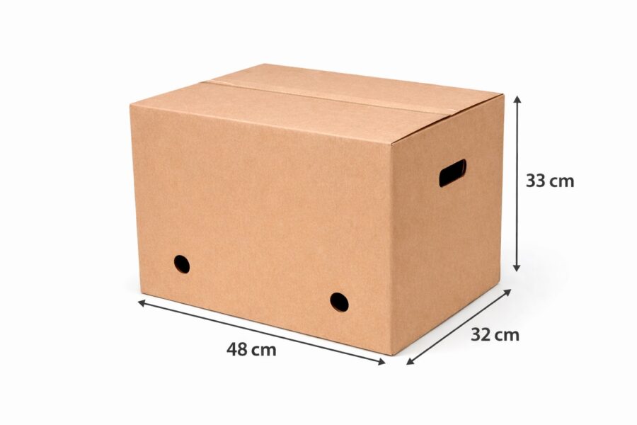 Medidas caja para naranjas 48x32x33 cm Caja para naranjas 48x32x33 cm con medidas de largo ancho y alto