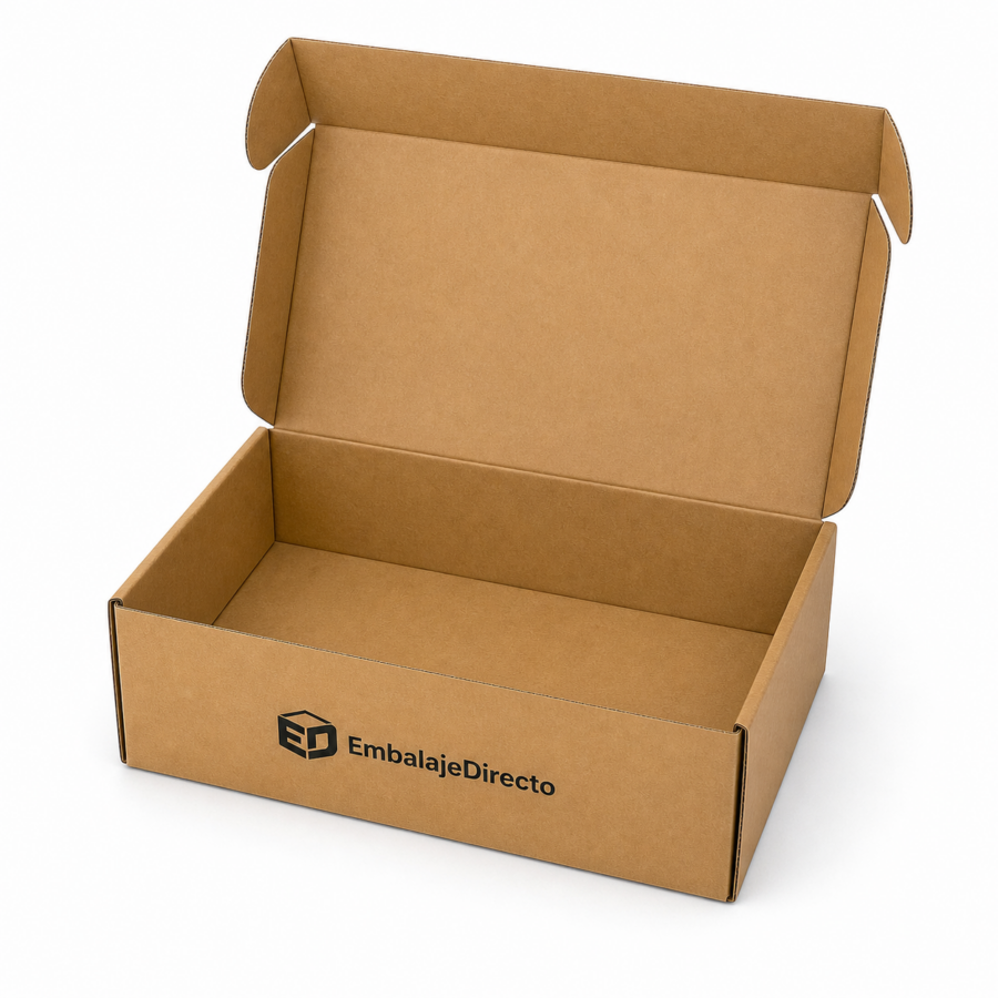 Caja de cartón para zapatos 35x20x13 cm abierta caja de cartón para zapatos 35x20x13 cm abierta
