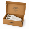 Caja de cartón para zapatos 35x20x13 cm con calzado caja de cartón para zapatos 35x20x13 cm con calzado dentro