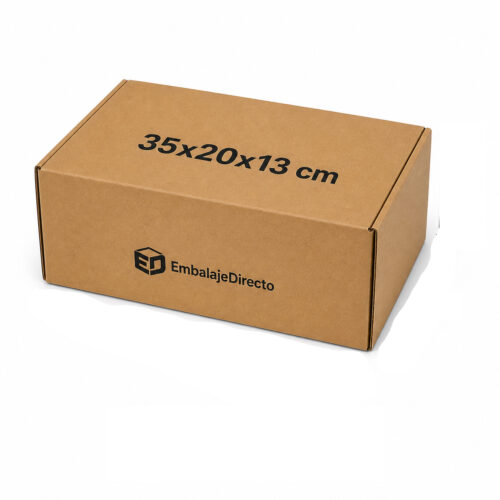 cajas de cartón para zapatos 35x20x13 cm