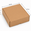 Medidas caja para envíos 16x16x5 cm Caja de cartón para envíos con medidas 16x16x5 cm