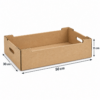 Medidas cajas para tomates 50x30x11 cm Medidas de las cajas para tomates 50x30x11 cm con flechas de cota