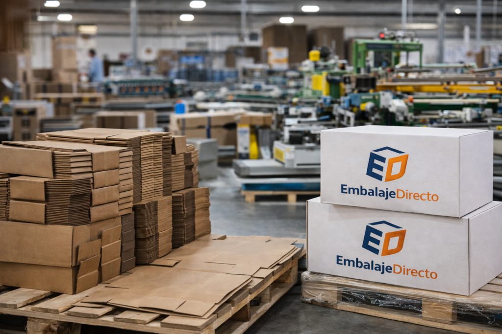 Embalaje Directo fabricantes de cajas de cartón y embalaje para empresas