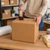 Caja para logística y envíos ecommerce Caja de cartón 40x30x30 cm en uso logístico y envíos