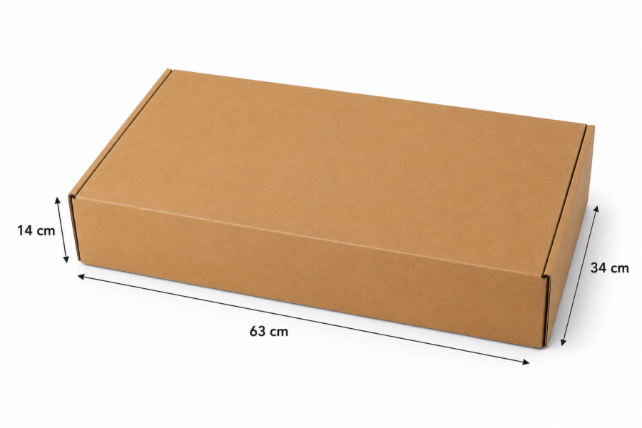 caja-devoluciones-ecommerce-63x34x14-medidas Caja para devoluciones ecommerce 63x34x14 cm con medidas exteriores