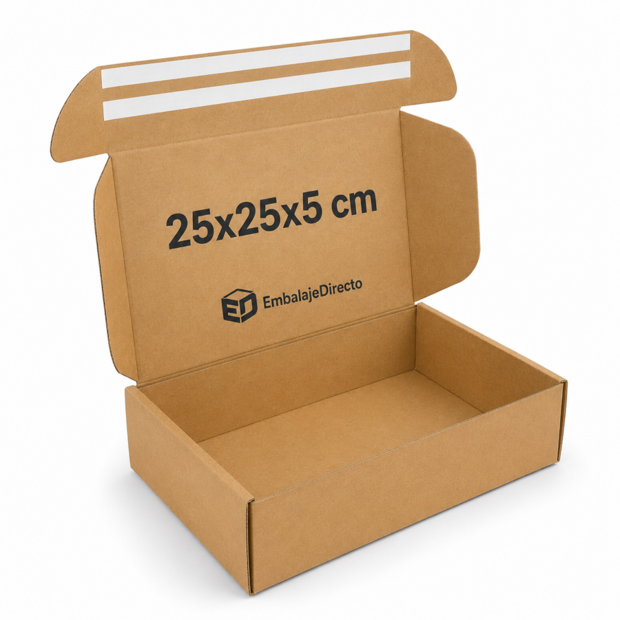Caja para Devoluciones Ecommerce Personalizada Caja para devoluciones ecommerce con impresión interior personalizada y logo de Embalaje Directo