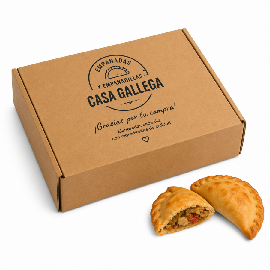 Caja para Empanadillas Personalizada con Logo Caja para empanadillas personalizada con logo para take away y delivery
