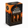 Caja expositora personalizada para cerveza artesanal | Embalaje Directo Caja expositora de cartón personalizada para cerveza artesanal con impresión offset a todo color y ventanas frontales