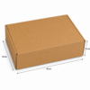 Dimensiones caja gourmet y carnicería 45x35x16 cm Medidas caja gourmet y carnicería 45x35x16 cm de cartón kraft automontable