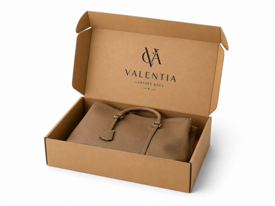 Caja para Bolsos 37x24,5x13,5 cm con Bolso Caja para bolsos 37x24,5x13,5 cm con bolso grande en su interior