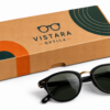Caja para gafas personalizada con impresión a color Caja para gafas personalizada con impresión premium para ópticas