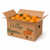 Caja para naranjas 48x32x27 cm personalizada con naranjas frescas