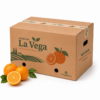 Caja para naranjas 48x32x27 cm personalizada con precinto impreso