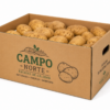 Caja personalizada para patatas 48x33x23 cm Caja para frutas y verduras 48x33x23 cm personalizada para patatas con producto en su interior