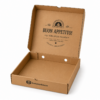 Caja pizza abierta con ventilación 24x24x4 cm Caja para pizza 24x24x4 cm abierta con agujeros de ventilación