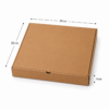 Medidas caja para pizza de cartón 30x30x4 cm