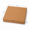 Medidas caja para pizza de cartón 33x33x4 cm
