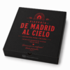 Caja para pizza negra personalizada 33x33x4 cm con impresión roja premium