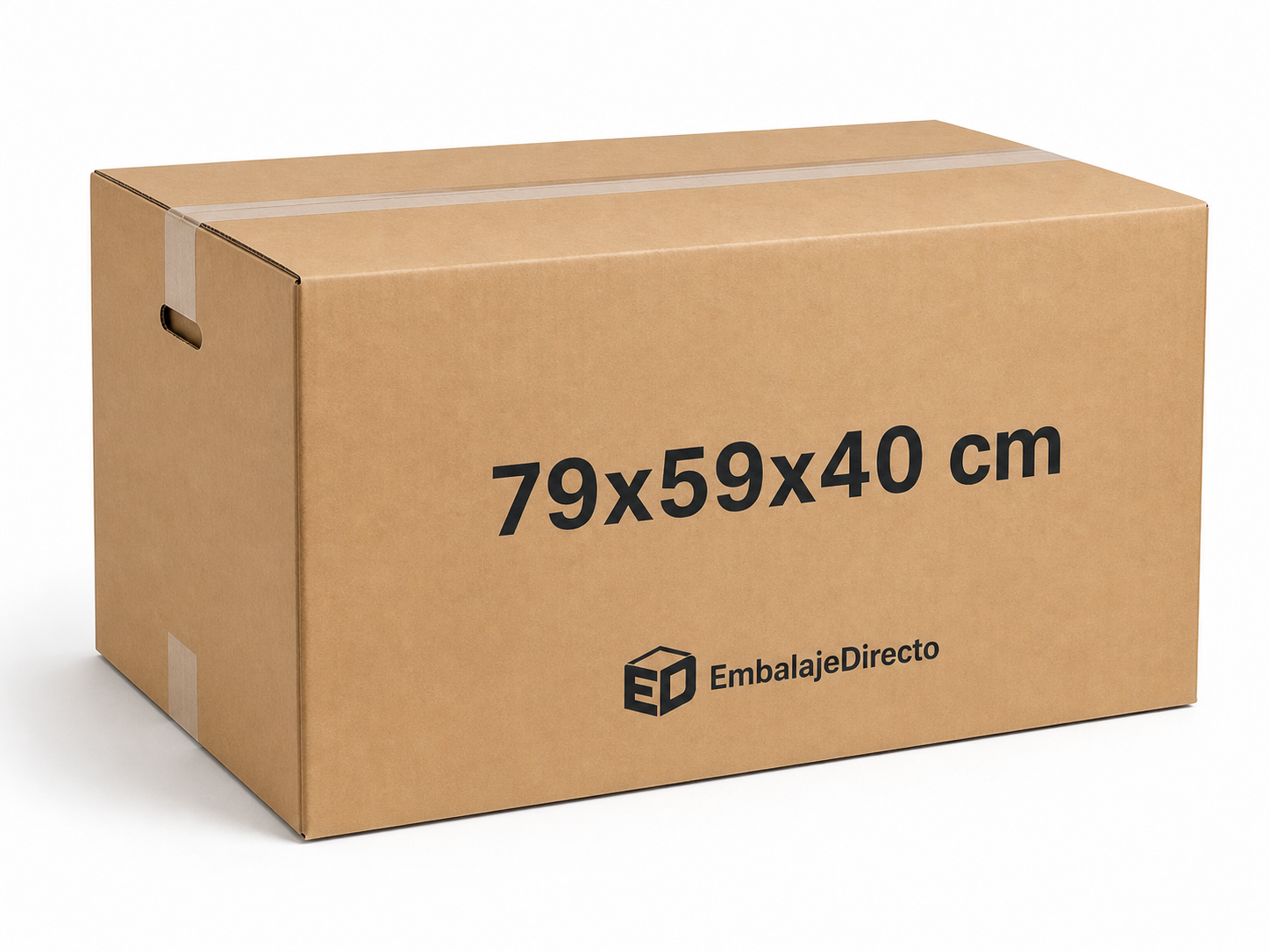 caja de cartón doble 79x59x40 cm