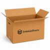 Caja logística B1 50x40x30 cm abierta | Embalaje Directo Caja logística B1 de cartón canal doble 50x40x30 cm abierta para transporte, almacenaje y mudanzas