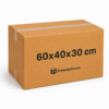 Caja logística B1 60x40x30 cm de cartón canal doble | Embalaje Directo Caja logística B1 de cartón canal doble 60x40x30 cm para transporte, almacenaje y mudanzas