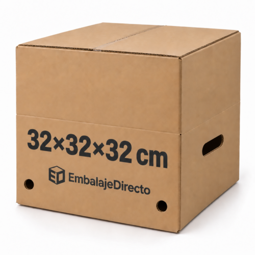 Cajas para naranjas 5 a 10 kg 32×32×32 cm Embalaje Directo Cajas para naranjas 5 a 10 kg 32×32×32 cm para mensajería
