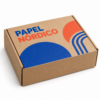Caja automontable personalizada Papel Nórdico Caja automontable 30x20x10 cm personalizada con impresión digital a dos colores