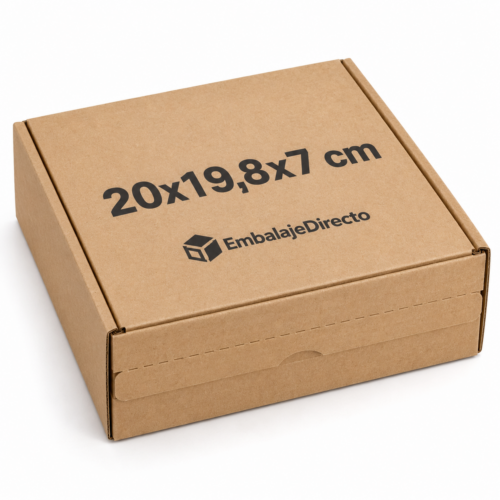 Caja para devoluciones ecommerce 20x19,8x7 cm Caja para devoluciones ecommerce 20x19,8x7 cm de ida y vuelta