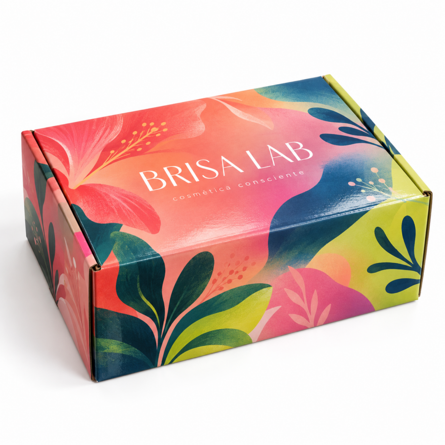 Caja personalizada con impresión digital a todo color Caja para envíos personalizada con impresión digital a todo color y acabado brillante