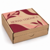 Caja personalizada MODAS VERÓNICA a dos tintas Caja para devoluciones ecommerce personalizada MODAS VERÓNICA a dos tintas